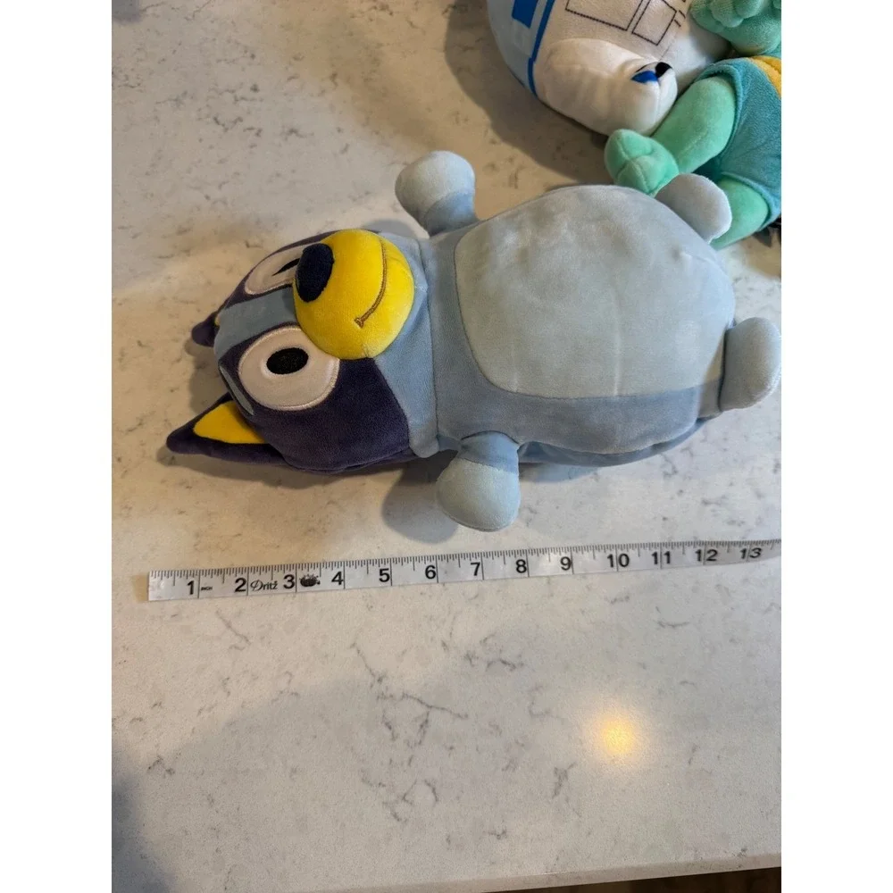 Bluey‎ Squishmallows HugMees 10 Inch Plush Kellytoy BBC Studios Blue Dog Toy